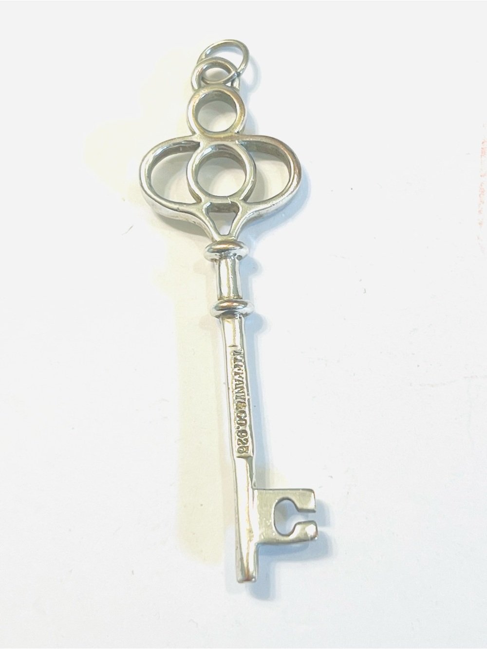 Tiffany & Co Sterling Silver Key Pendant